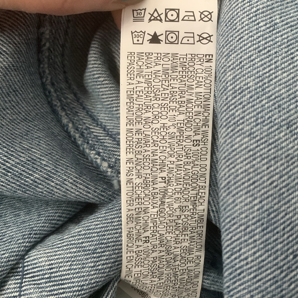 NWOT Forever21 midi denim dress - Picture 6 of 6